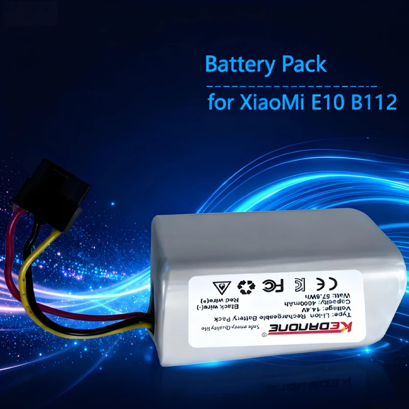 Новый литий-ионный аккумулятор 14,4 В, 2600 мАч для Xiaomi Mi N011-4S1P, робот-пылесос, швабра 2 Lite, аккумулятор для пылесоса MJSTL
Новый литий-ионный аккумулятор 14,4 В, 2600 мАч для Xiaomi Mi N011-4S1P, робот-пылесос, швабра 2 Lite, аккумулятор для пылесоса MJSTL