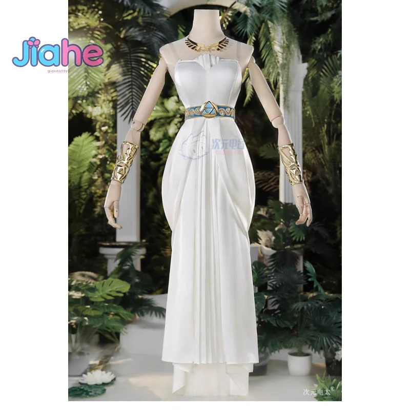 Game Zelda: Breath of the Wild Zelda Cosplay Costume Dress Belt Earrings Necklace Glove Set Halloween Party Sexy Women Uniform
Game Zelda: Breath of the Wild Zelda Cosplay Costume Dress Belt Earrings Necklace Glove Set Halloween Party Sexy Women Uniform