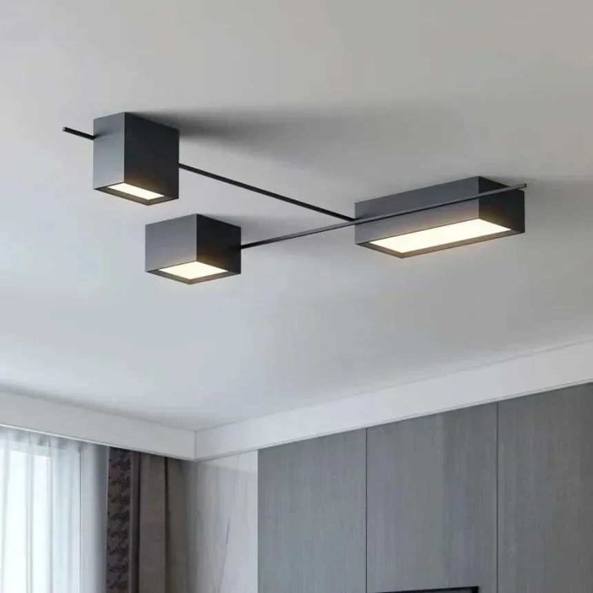 Modern Led Ceiling Lights for Living Room Bedroom Kitchen Dining Room Decoration Chandeliers Lamp Fixtures Black Nordic Lighting
Modern Led Ceiling Lights for Living Room Bedroom Kitchen Dining Room Decoration Chandeliers Lamp Fixtures Black Nordic Lighting