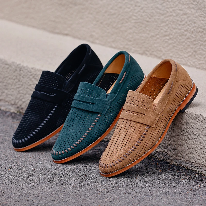 Summer Business Men Loafers British Casual Comfortable Breathable Fashionable Versatile Casual Shoes Sizes 39-46 Men Shoes
Summer Business Men Loafers British Casual Comfortable Breathable Fashionable Versatile Casual Shoes Sizes 39-46 Men Shoes