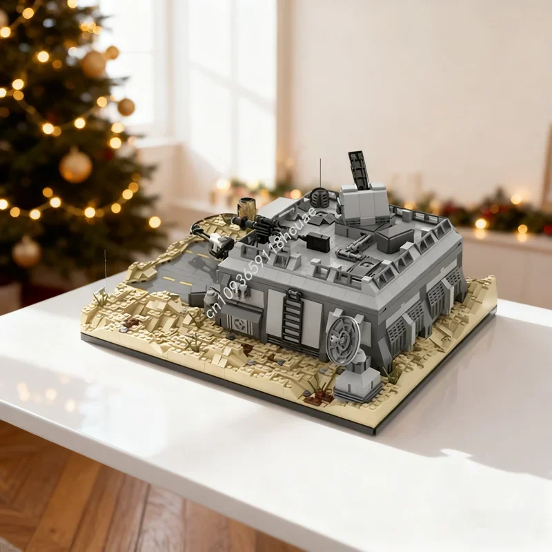 2651 шт. MOC SW Base Outpost Татуин PDF Звезда Модель Рождественские подарки Строительные блоки Игрушки Строительство DIY Кирпич Дети День рождения
2651 шт. MOC SW Base Outpost Татуин PDF Звезда Модель Рождественские подарки Строительные блоки Игрушки Строительство DIY Кирпич Дети День рождения