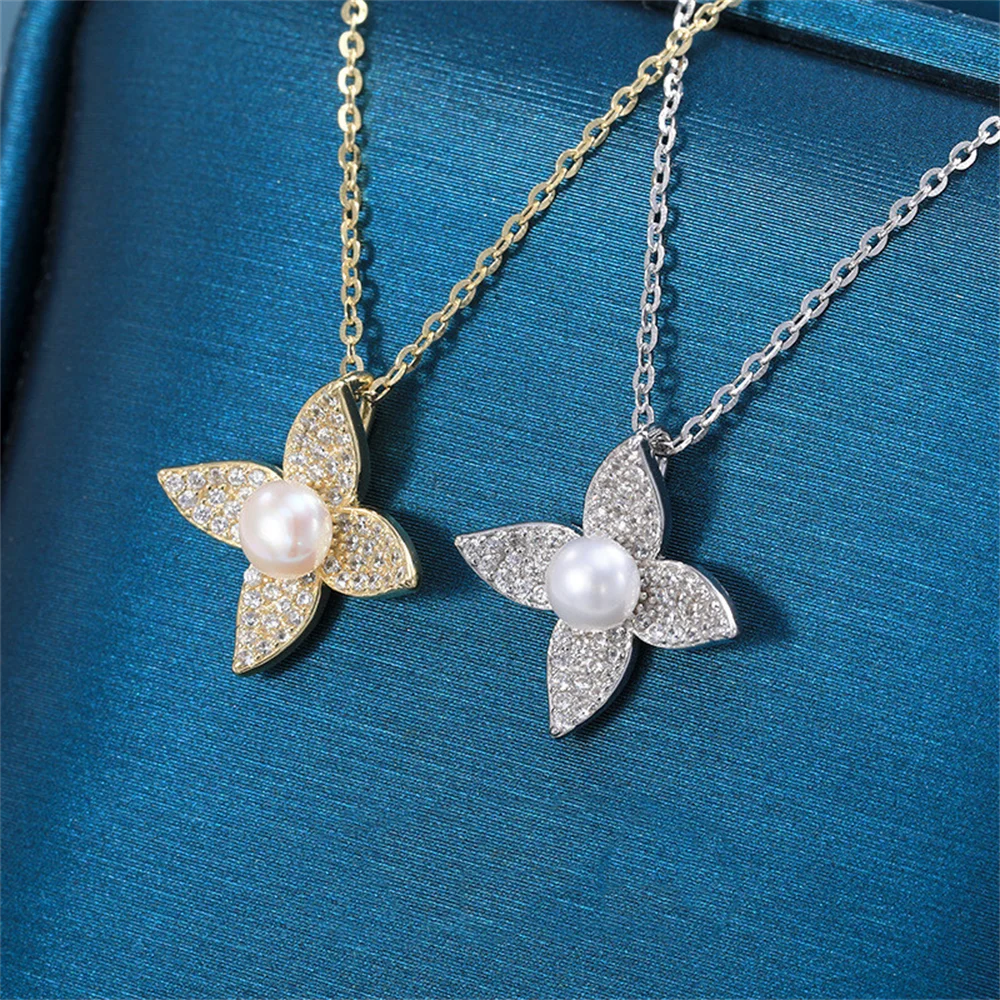 Korean Sweet Niche Design Necklace, S925 Silver Natural Freshwater Pearl, High-End Luxury Versatile Collar Chain
Korean Sweet Niche Design Necklace, S925 Silver Natural Freshwater Pearl, High-End Luxury Versatile Collar Chain