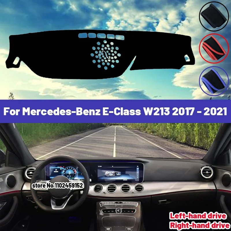 Высокое качество для Mercedes-Benz E-Class W213 2017-2021, коврик для приборной панели автомобиля, козырек от солнца, избегайте света, ковры, анти-УФ-ьер 
Высокое качество для Mercedes-Benz E-Class W213 2017-2021, коврик для приборной панели автомобиля, козырек от солнца, избегайте света, ковры, анти-УФ-ьер
