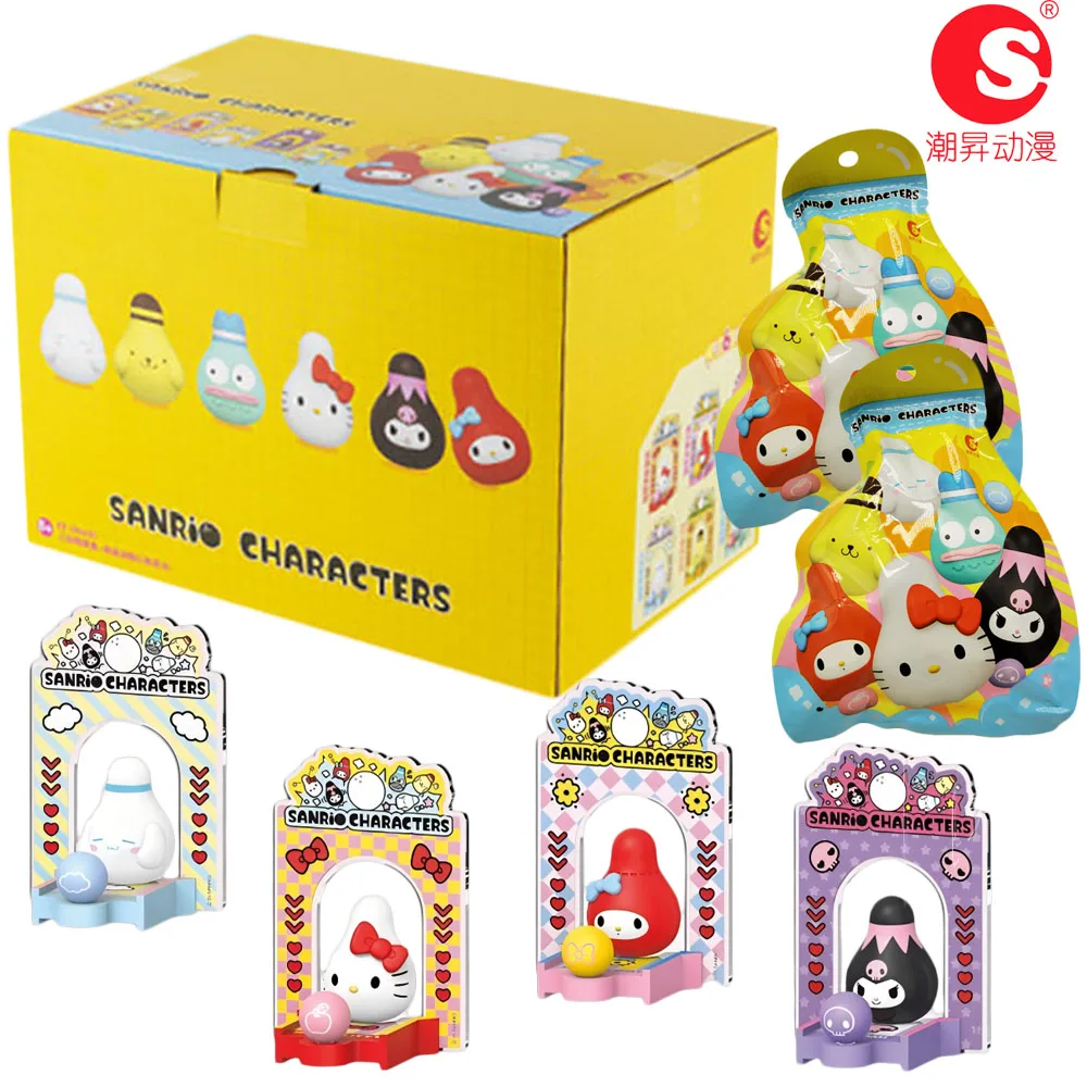 Подлинные персонажи Sanrio для боулинга, серия слепая коробка, мультяшная мелодия Куроми, изысканные настольные украшения, подарки для детей
Подлинные персонажи Sanrio для боулинга, серия слепая коробка, мультяшная мелодия Куроми, изысканные настольные украшения, подарки для детей