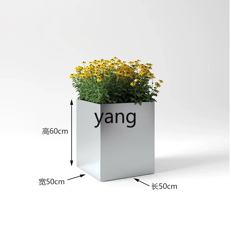 LH stainless steel flower box combination planting box outdoor flower pot street mobile wrought iron flower stand
LH stainless steel flower box combination planting box outdoor flower pot street mobile wrought iron flower stand