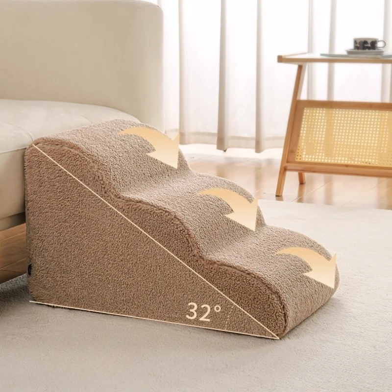 Pet Steps for Small Dogs High Elasticity Sponge Bedside Sofa Ramp Plush Cat Stairs for Couch & Bed Portable Puppy Staircase
Pet Steps for Small Dogs High Elasticity Sponge Bedside Sofa Ramp Plush Cat Stairs for Couch & Bed Portable Puppy Staircase
