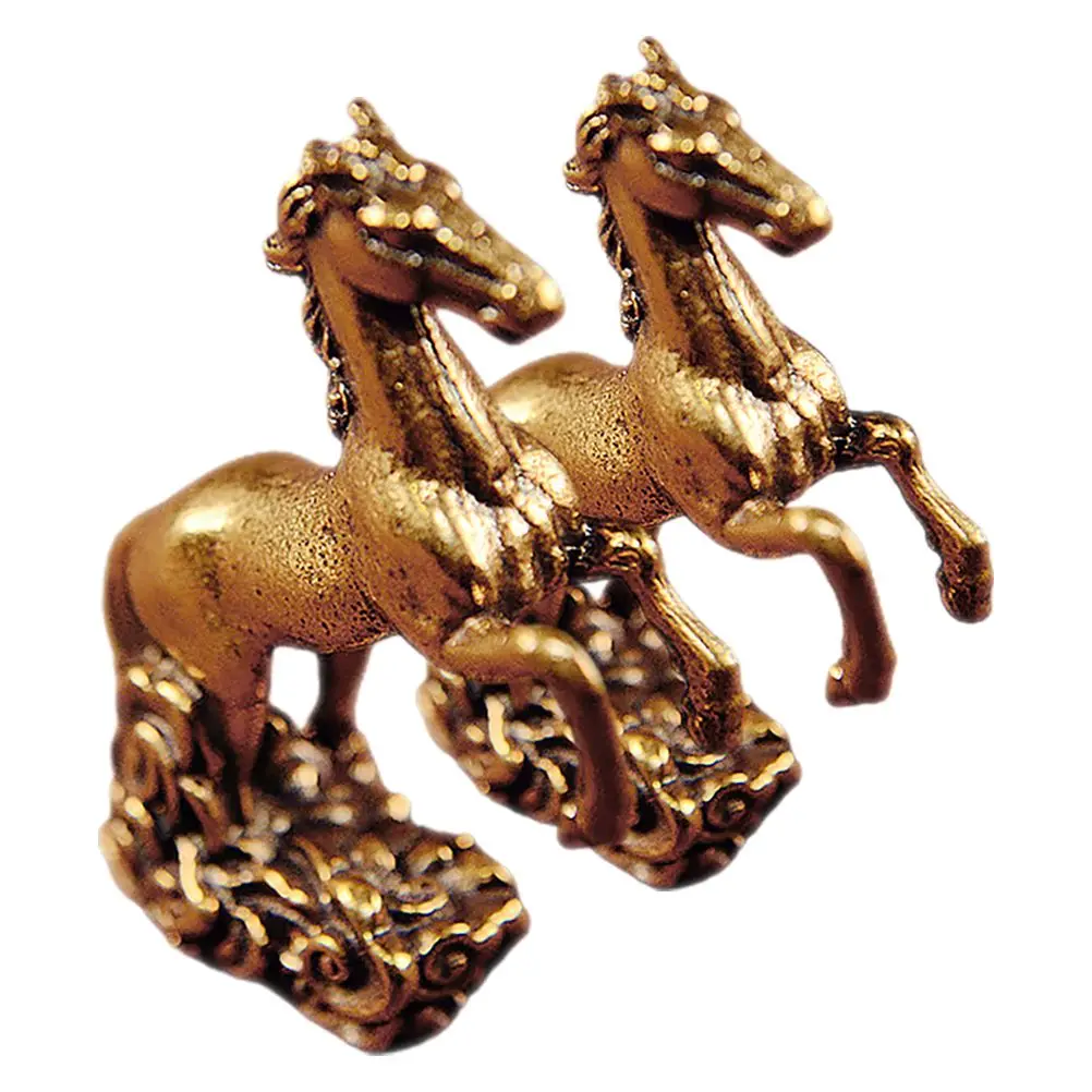2 Pcs Brass Horse Figurines Home Decor Desktop Statue Miniature Model Craft Gift Office Tea Horse Statue House
2 Pcs Brass Horse Figurines Home Decor Desktop Statue Miniature Model Craft Gift Office Tea Horse Statue House
