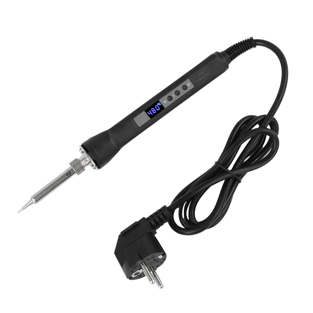 90W Digital Soldering Iron Set Kit Repair Welding Tool Set Electric Soldering Iron Temperature Adjustable Internal Heating
90W Digital Soldering Iron Set Kit Repair Welding Tool Set Electric Soldering Iron Temperature Adjustable Internal Heating