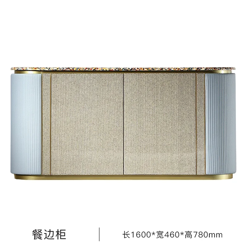 Italian modern light luxury dining side cabinet storage decorative cabinet design, furniture
Italian modern light luxury dining side cabinet storage decorative cabinet design, furniture