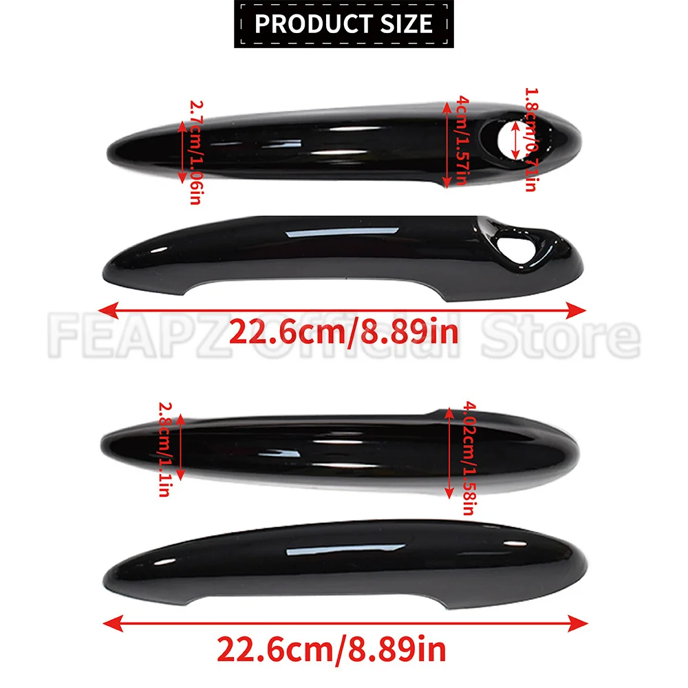 For BMW MINI R60 Countryman Gloss Black 51219800937 51219800938 Car Accessories 4Pcs Car Door Handle Covers Trim Protective
For BMW MINI R60 Countryman Gloss Black 51219800937 51219800938 Car Accessories 4Pcs Car Door Handle Covers Trim Protective