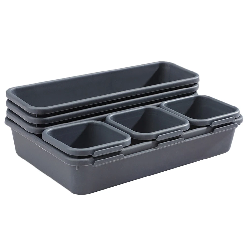 2 Sets Box Smooth Sundries Storage Box Surface Easy Clean Desktop ganizer Home Sundries Storage Basket Household Case 
2 Sets Box Smooth Sundries Storage Box Surface Easy Clean Desktop ganizer Home Sundries Storage Basket Household Case