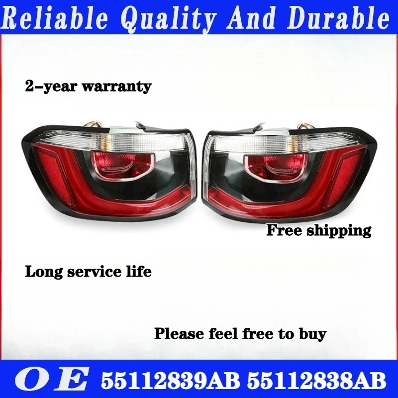 High quality Left or Right Outer Tail Light Rear Lamp Brake For Jeep Compass 55112839AB 55112838AB 55112839AC 55112838AC 
High quality Left or Right Outer Tail Light Rear Lamp Brake For Jeep Compass 55112839AB 55112838AB 55112839AC 55112838AC