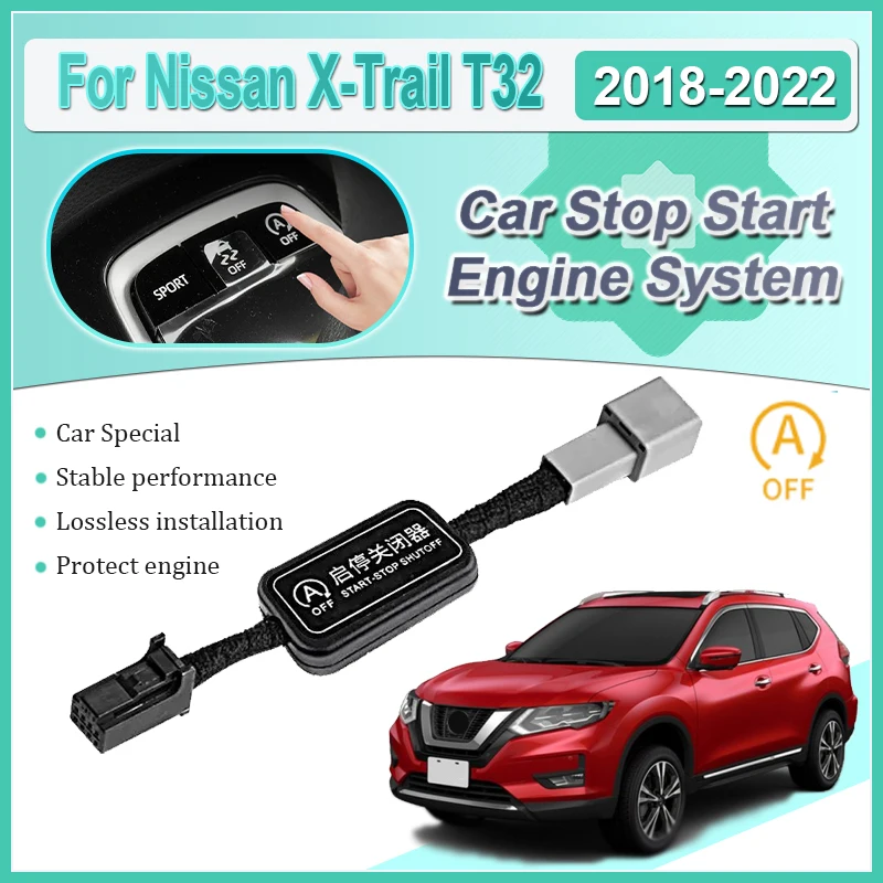 For Nissan X-Trail T32 2018~2022 Car Automatic Smart Stop Start Engine System Off Device Control Sensor Plug Cable Accessories
For Nissan X-Trail T32 2018~2022 Car Automatic Smart Stop Start Engine System Off Device Control Sensor Plug Cable Accessories