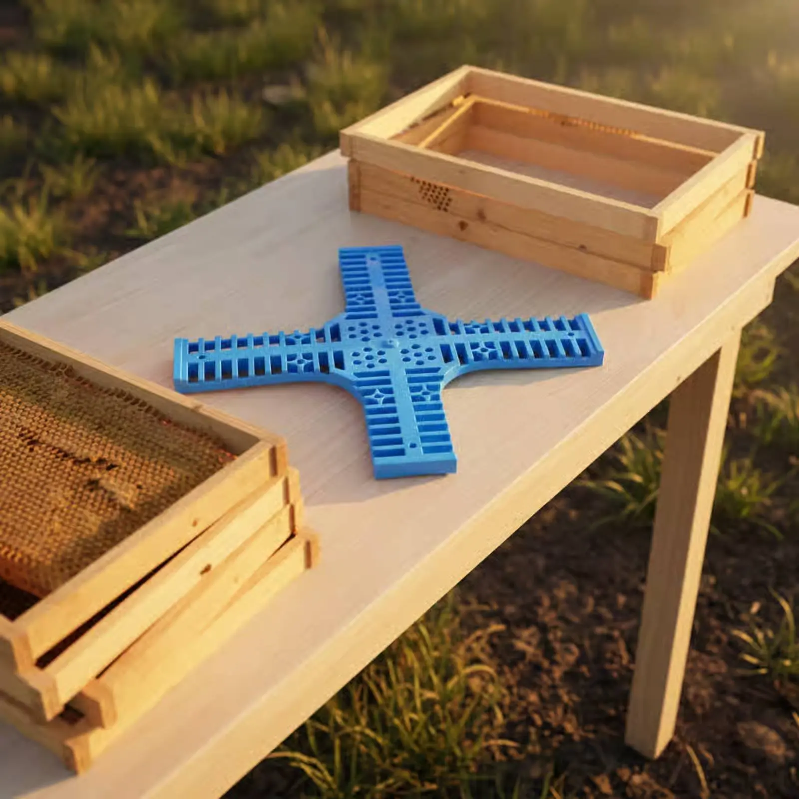 Queen Bee Enclosure Reusable Cross Shaped Queen Enclosure Plastic Bee Isolator Long-Lasting Beekeeping Supplies Lightweight
Queen Bee Enclosure Reusable Cross Shaped Queen Enclosure Plastic Bee Isolator Long-Lasting Beekeeping Supplies Lightweight