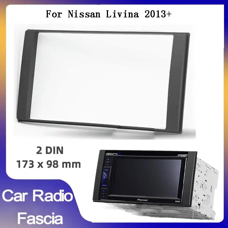Автомобильная стереосистема на приборной панели CD, монтажная рамка для Nissan Livina March Versa 2013 2014 2015, фитинг автоматического стерео адаптера 173*98 мм 
Автомобильная стереосистема на приборной панели CD, монтажная рамка для Nissan Livina March Versa 2013 2014 2015, фитинг автоматического стерео адаптера 173*98 мм