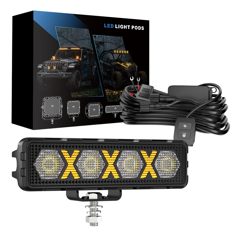 6Inch Work Fog Light Long Range Auxiliary Auto Fog Light Led Light Bar Whit Line Set for Motorcycle Car Trucks SUV UTV 12V 24V
6Inch Work Fog Light Long Range Auxiliary Auto Fog Light Led Light Bar Whit Line Set for Motorcycle Car Trucks SUV UTV 12V 24V