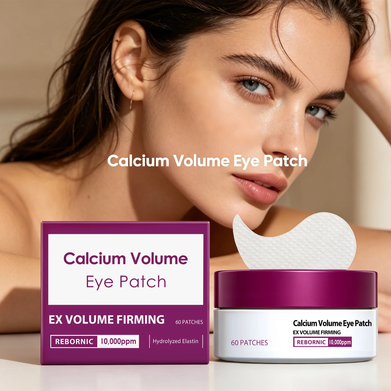 Calcium Volume Eye Patch Hydrating Lifting Eye Area Anti-Puffiness Reduce Dark Circles Smoothing Nourish Eye Treatment Eye Mask
Calcium Volume Eye Patch Hydrating Lifting Eye Area Anti-Puffiness Reduce Dark Circles Smoothing Nourish Eye Treatment Eye Mask