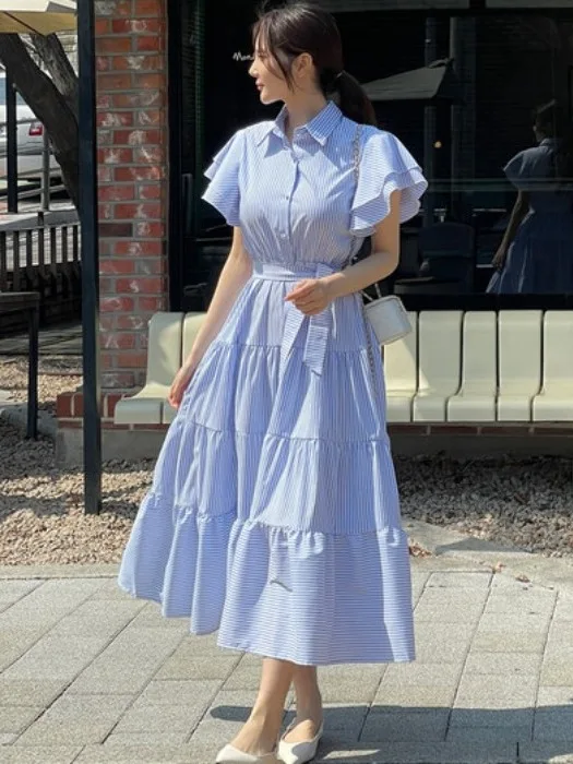 Ele двухслойное полосатое трапециевидное платье, женское летнее новое винтажное платье с застежкой на талии, Svel Dr Commute Pure E-commerce
Ele двухслойное полосатое трапециевидное платье, женское летнее новое винтажное платье с застежкой на талии, Svel Dr Commute Pure E-commerce