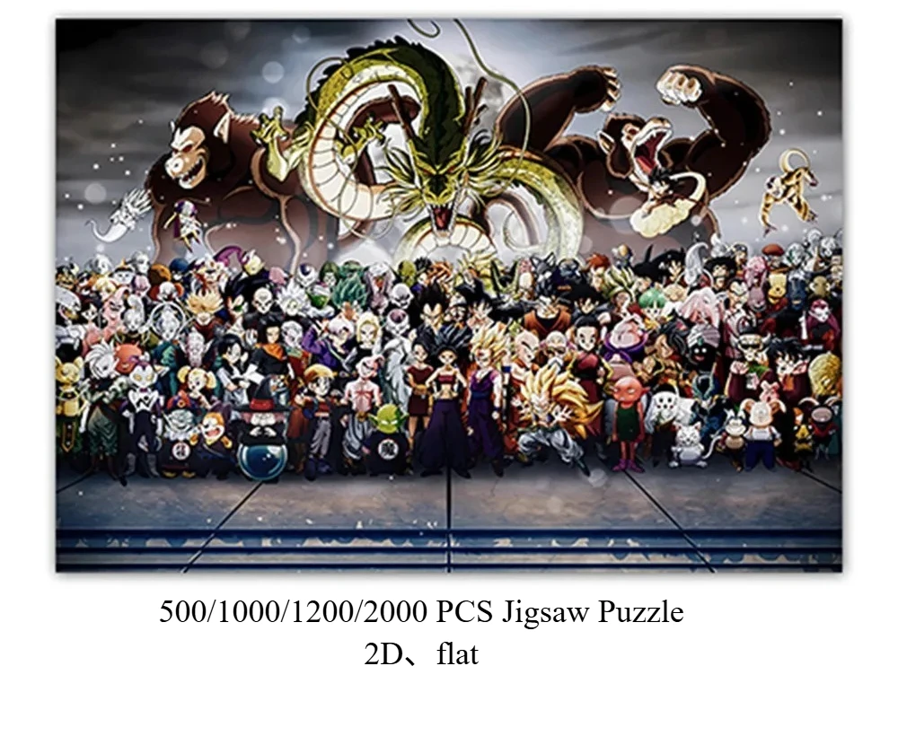 Пазл из 500 деталей: Японское аниме Dragon Ball, развивающая игрушка для детей, детские игры, рождественский подарок
Пазл из 500 деталей: Японское аниме Dragon Ball, развивающая игрушка для детей, детские игры, рождественский подарок