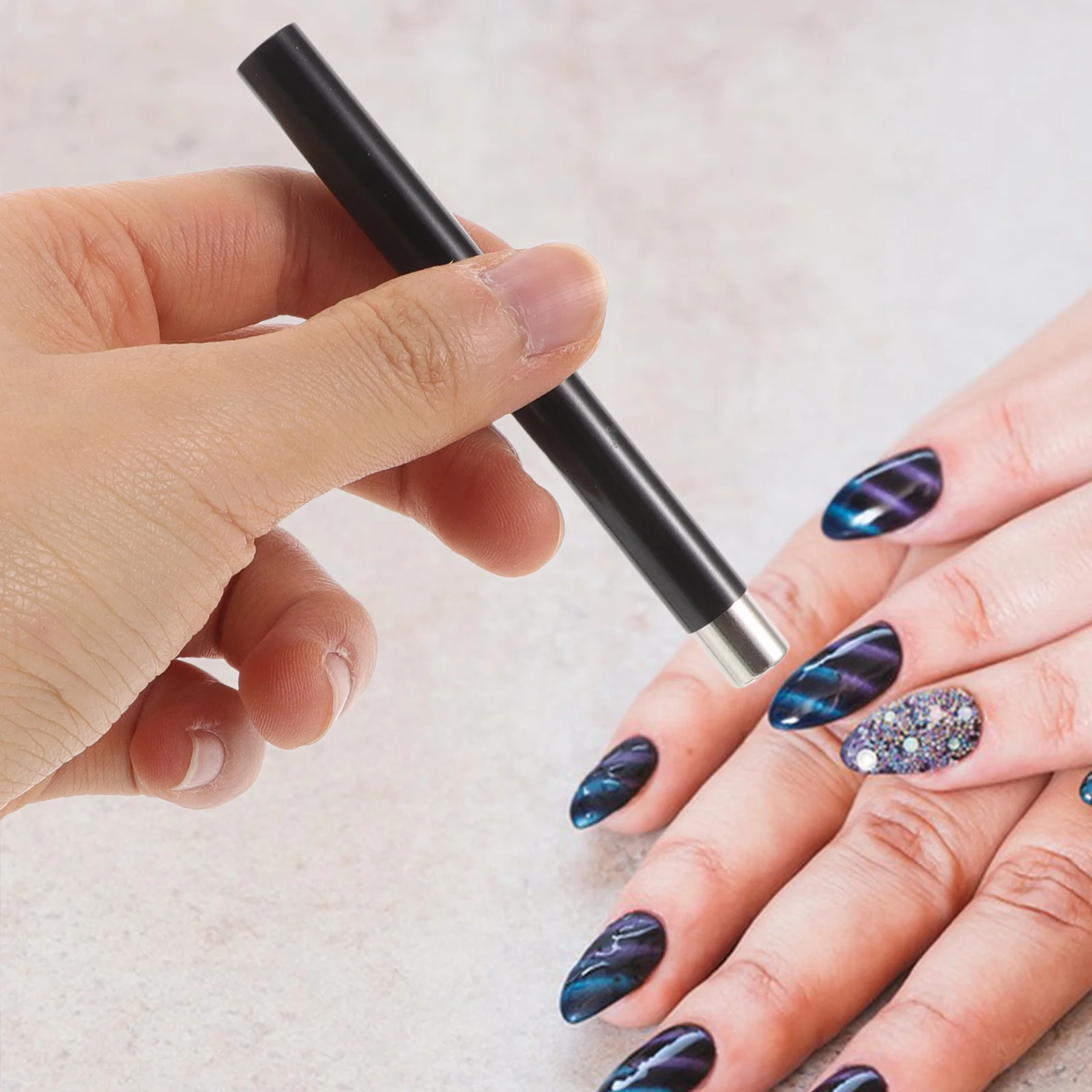 Nail Art Cat Eye Magnet Gel Polish Cat's Stick Effect 3d Design Tool Pens Magnetic for Tools Magnets
Nail Art Cat Eye Magnet Gel Polish Cat's Stick Effect 3d Design Tool Pens Magnetic for Tools Magnets