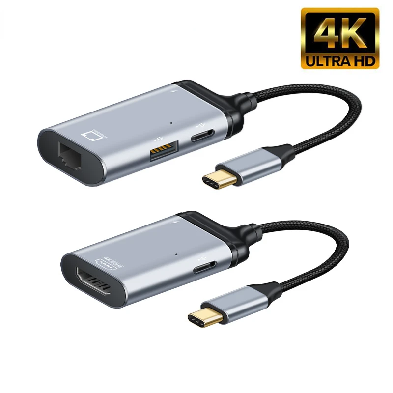 USB C To 4K@60Hz HD Video Cable with 100W PD Fast Charging Type C To Mini DP VAG RJ45 Adapter Cable for Macbook Pro
USB C To 4K@60Hz HD Video Cable with 100W PD Fast Charging Type C To Mini DP VAG RJ45 Adapter Cable for Macbook Pro