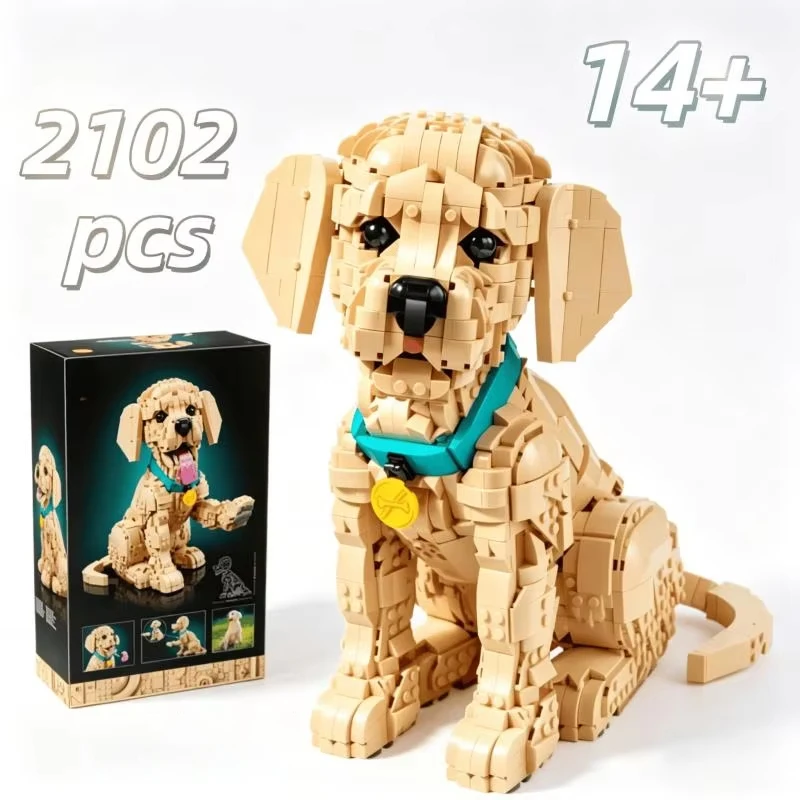 2026 new popular toy creative series golden puppy pet dog model building blocks children educational assembly toys birthday gift
2026 new popular toy creative series golden puppy pet dog model building blocks children educational assembly toys birthday gift