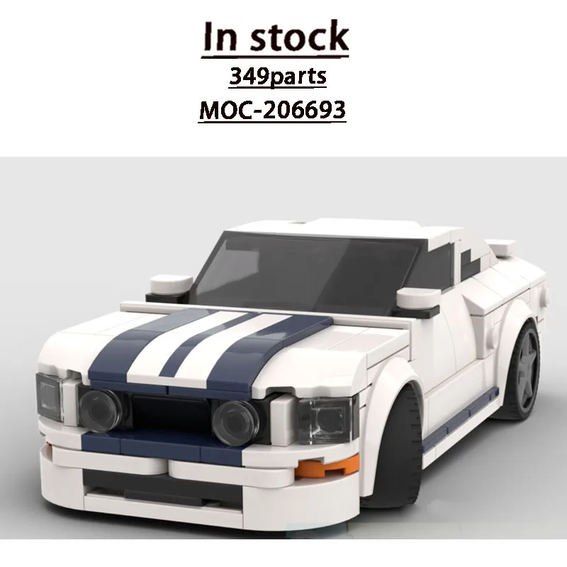 MOC-206693 New Classic Sports Iconic Supercar Building Block Toy Gift 349 Parts Boys Children Birthday Christmas Toy Gift
MOC-206693 New Classic Sports Iconic Supercar Building Block Toy Gift 349 Parts Boys Children Birthday Christmas Toy Gift