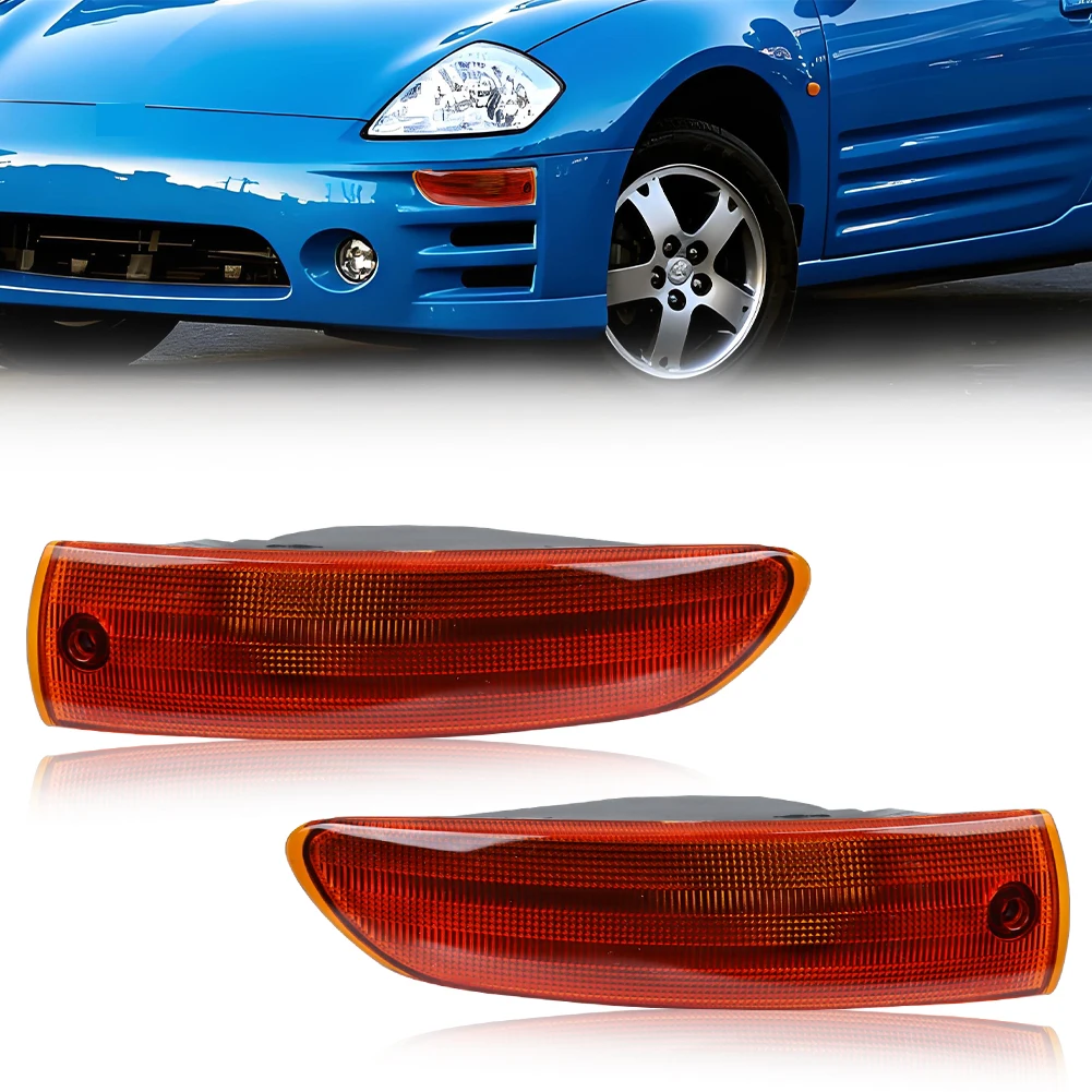2Pcs For 2002 2003 2004 2005 Mitsubishi Eclipse Front Bumper Turn Signal Light Parking Light DRL Light Cover No Bulb/Socket
2Pcs For 2002 2003 2004 2005 Mitsubishi Eclipse Front Bumper Turn Signal Light Parking Light DRL Light Cover No Bulb/Socket
