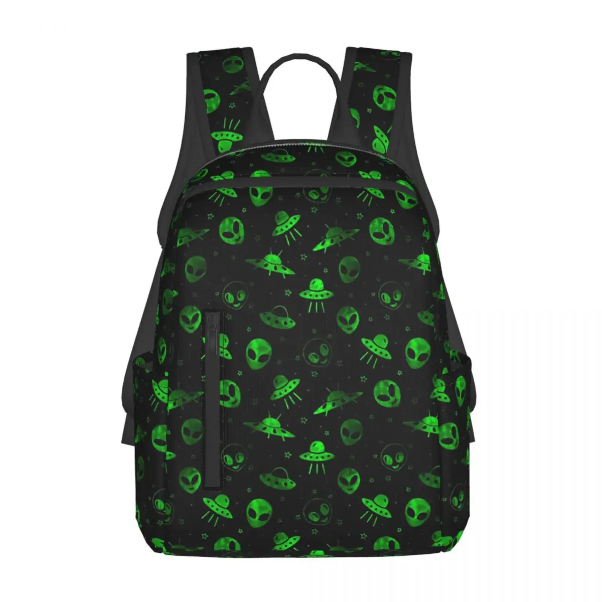 Aliens And UFOs Pattern Backpack Daypack Boys Girls BookBag School Bag Shoulder Bags for Men Women
Aliens And UFOs Pattern Backpack Daypack Boys Girls BookBag School Bag Shoulder Bags for Men Women