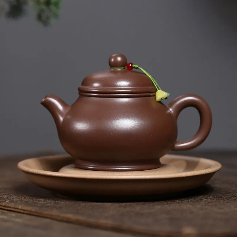 Yixing Handmade Purple Clay Teapot Chinese Tradition Household Tea Pot Beauty Tea Infuser Kettle Raw Ore Zisha Tea Set 270ml
Yixing Handmade Purple Clay Teapot Chinese Tradition Household Tea Pot Beauty Tea Infuser Kettle Raw Ore Zisha Tea Set 270ml