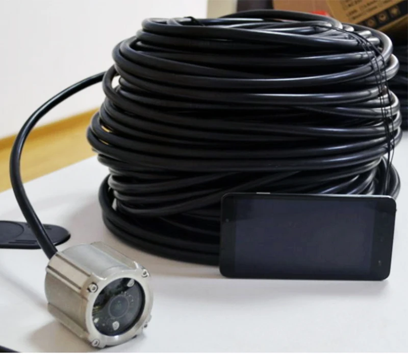 SMTSEC Underwater Camera SC-U003 100m Inspection 1/3" CCD 700TVL IP68 DC12V CCTV Underwater Swimming Recording
SMTSEC Underwater Camera SC-U003 100m Inspection 1/3" CCD 700TVL IP68 DC12V CCTV Underwater Swimming Recording