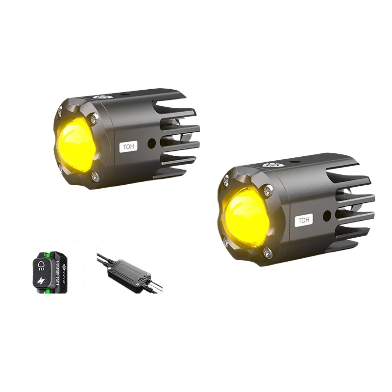 **F150S hidden motorcycle LED spotlights electric vehicle lights far and near tangent paving lights
**F150S hidden motorcycle LED spotlights electric vehicle lights far and near tangent paving lights