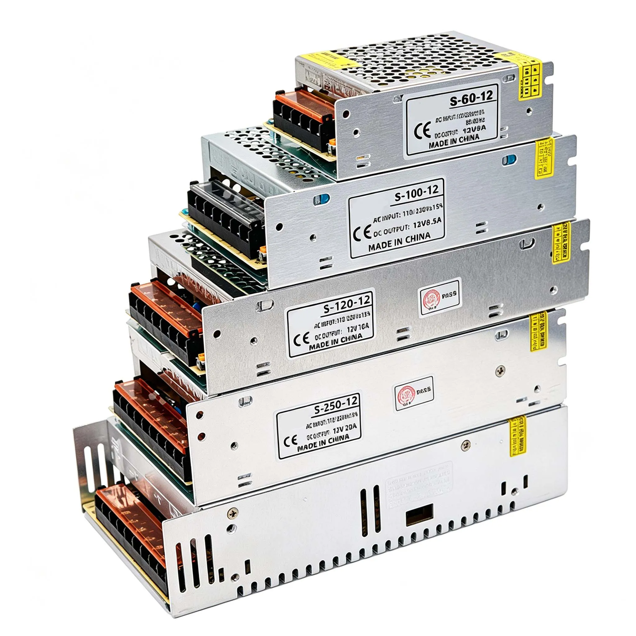 DC 12V LED Power Supply AC 110V 220V to DC 12V 2A 3A 4A 5A 8A 10A 15A 20A 25A 30A 40A Transformer 50A 60W 400W For LED Strips
DC 12V LED Power Supply AC 110V 220V to DC 12V 2A 3A 4A 5A 8A 10A 15A 20A 25A 30A 40A Transformer 50A 60W 400W For LED Strips