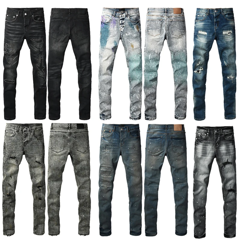 Hip Hop Streetwear Trend Y2k Ripped Jeans Summer Men Women High Quality Tight Elastic Denim Trousers
Hip Hop Streetwear Trend Y2k Ripped Jeans Summer Men Women High Quality Tight Elastic Denim Trousers