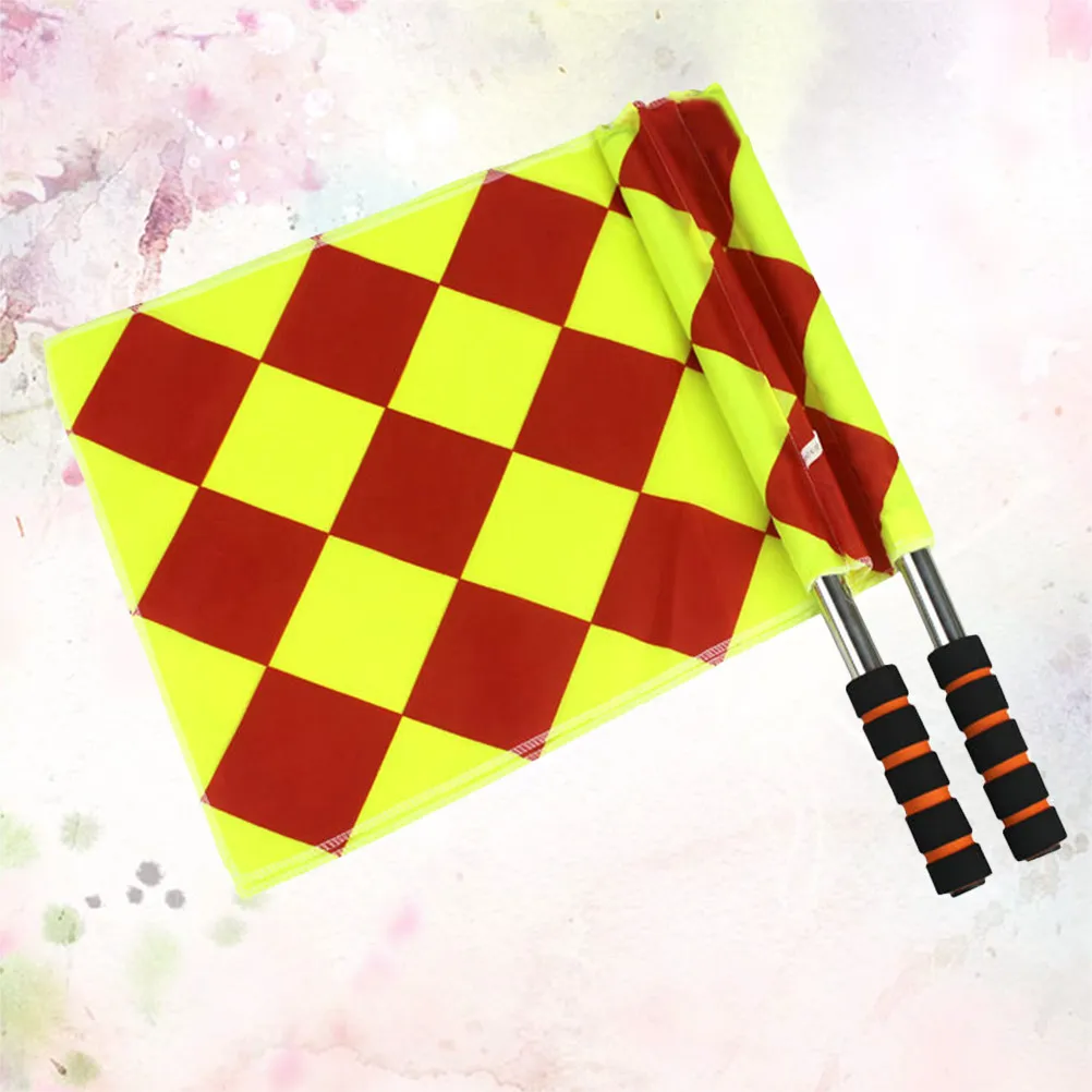 2Pcs Soccer Corner Flag High Quality Stainless Steel Tube Tarpaulin Sponge Grip Lightweight Portable Referee Special Flag
2Pcs Soccer Corner Flag High Quality Stainless Steel Tube Tarpaulin Sponge Grip Lightweight Portable Referee Special Flag