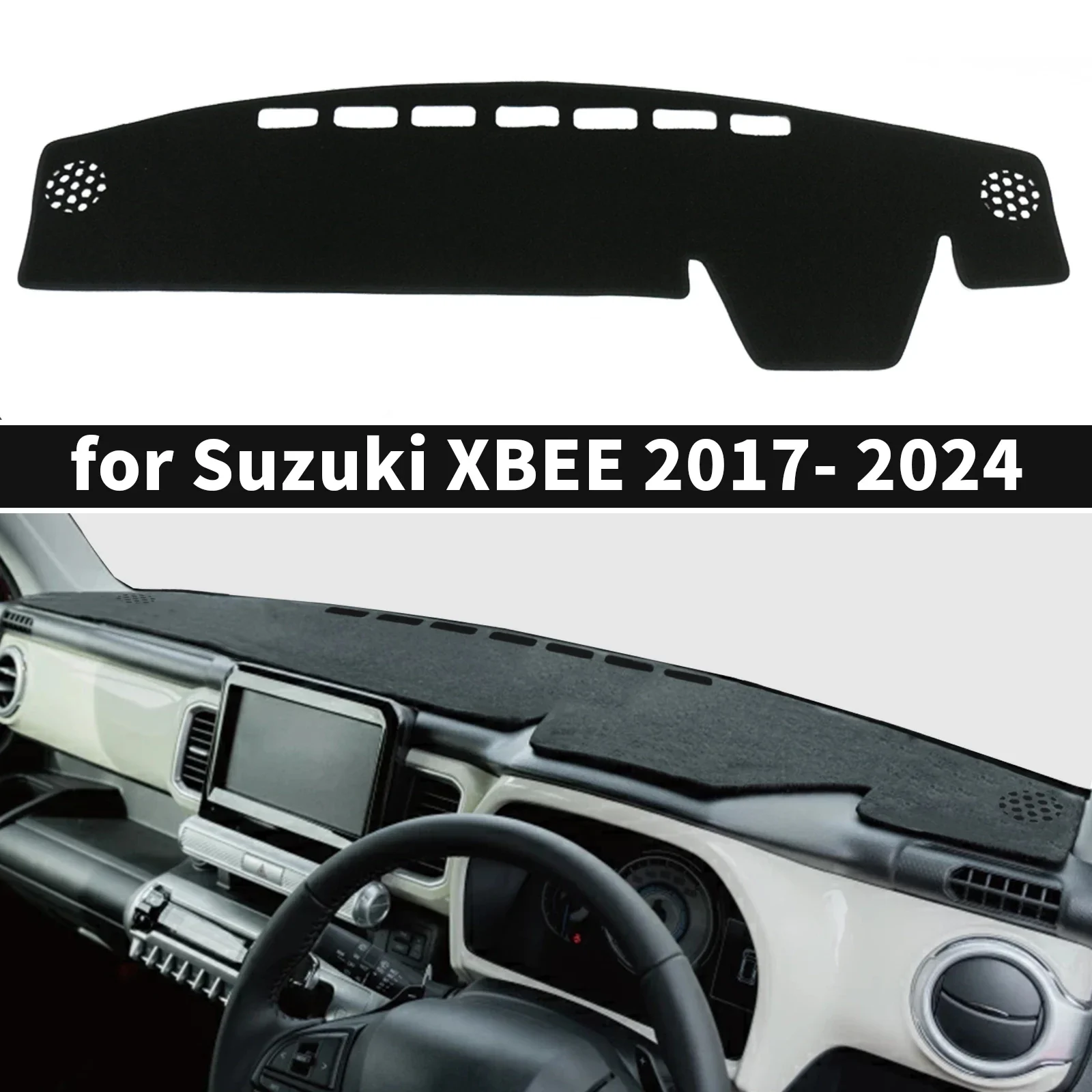 for Suzuki XBEE 2024 - 2017 Dashmat Dash Mat Accessories Anti-Slip Sunshade Protective Carpet Car Dashboard Cover Pad
for Suzuki XBEE 2024 - 2017 Dashmat Dash Mat Accessories Anti-Slip Sunshade Protective Carpet Car Dashboard Cover Pad