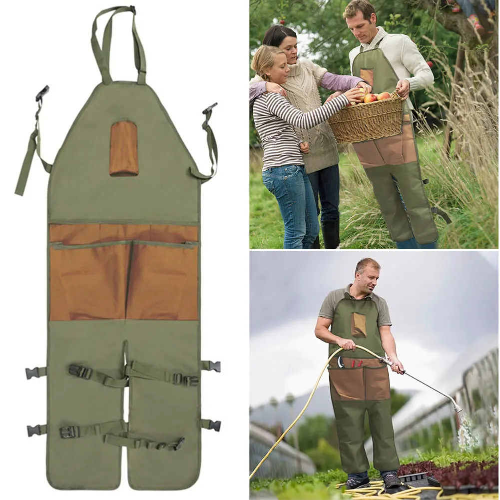 Oxford Cloth Stain Resistance Apron Multi Pocket Gardening Legging Apron Leg Protect Apron for Garden and Landscaping Trimming
Oxford Cloth Stain Resistance Apron Multi Pocket Gardening Legging Apron Leg Protect Apron for Garden and Landscaping Trimming