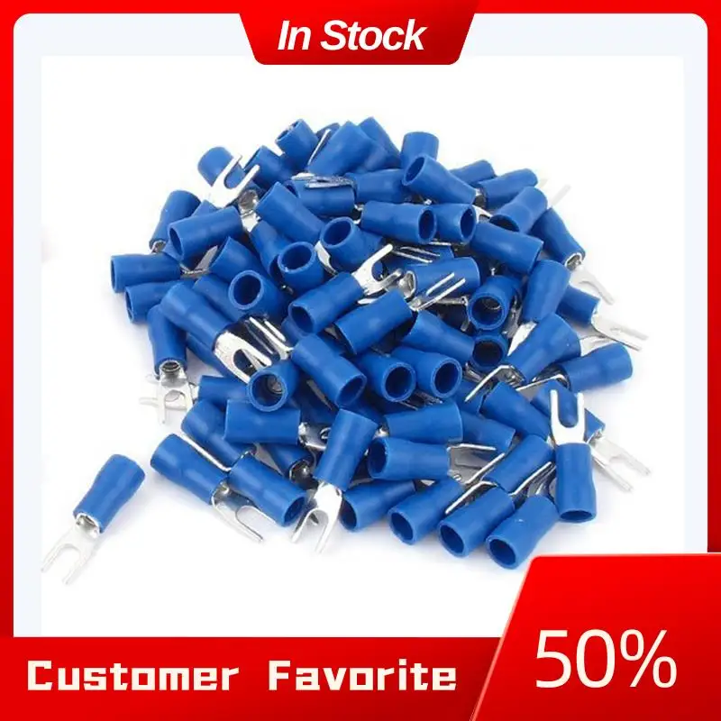 AT03 Top 300 Pcs CE-1 Closed End Wire Connectors 22-18 Gauge & 200Pcs 16-14 AWG Red Blue Wire Connector Insulated Fork Terminal
AT03 Top 300 Pcs CE-1 Closed End Wire Connectors 22-18 Gauge & 200Pcs 16-14 AWG Red Blue Wire Connector Insulated Fork Terminal