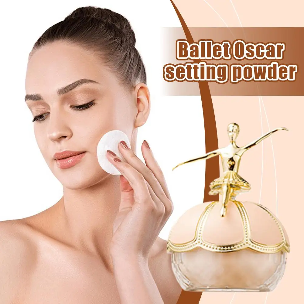 Ballet Ballerina Loose Setting Powder, Long-Lasting Oil-Control Matte Face Powder, Waterproof Natural Whitening Makeup
Ballet Ballerina Loose Setting Powder, Long-Lasting Oil-Control Matte Face Powder, Waterproof Natural Whitening Makeup