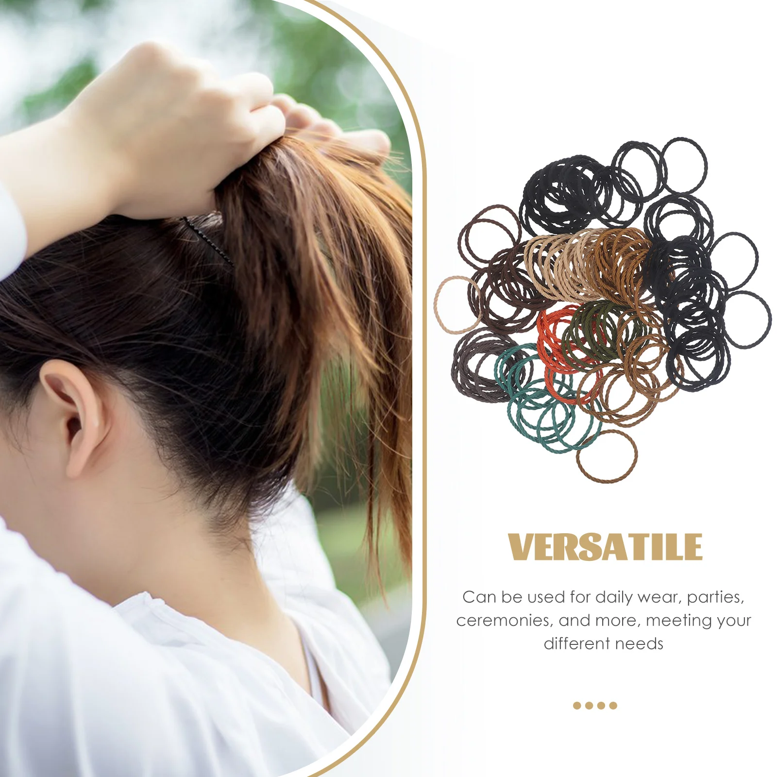150 Pcs Hair Ties Elastic Hair Ties For Toddler Girls for Women Kids Yoga Sports Daily Use Styling Tools Accessories
150 Pcs Hair Ties Elastic Hair Ties For Toddler Girls for Women Kids Yoga Sports Daily Use Styling Tools Accessories