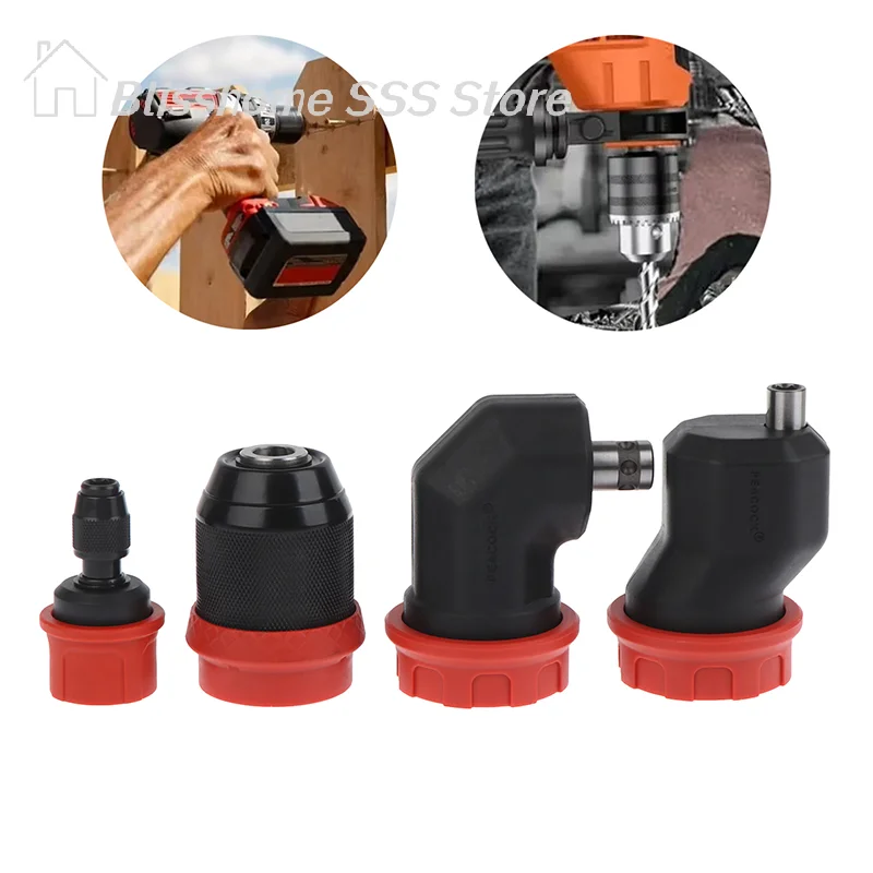 【S】Professional Long Grade Quick-Release Drill Conversion Chuck 6.35mm Bits Compatible Corded Cordless Electric Drills
【S】Professional Long Grade Quick-Release Drill Conversion Chuck 6.35mm Bits Compatible Corded Cordless Electric Drills