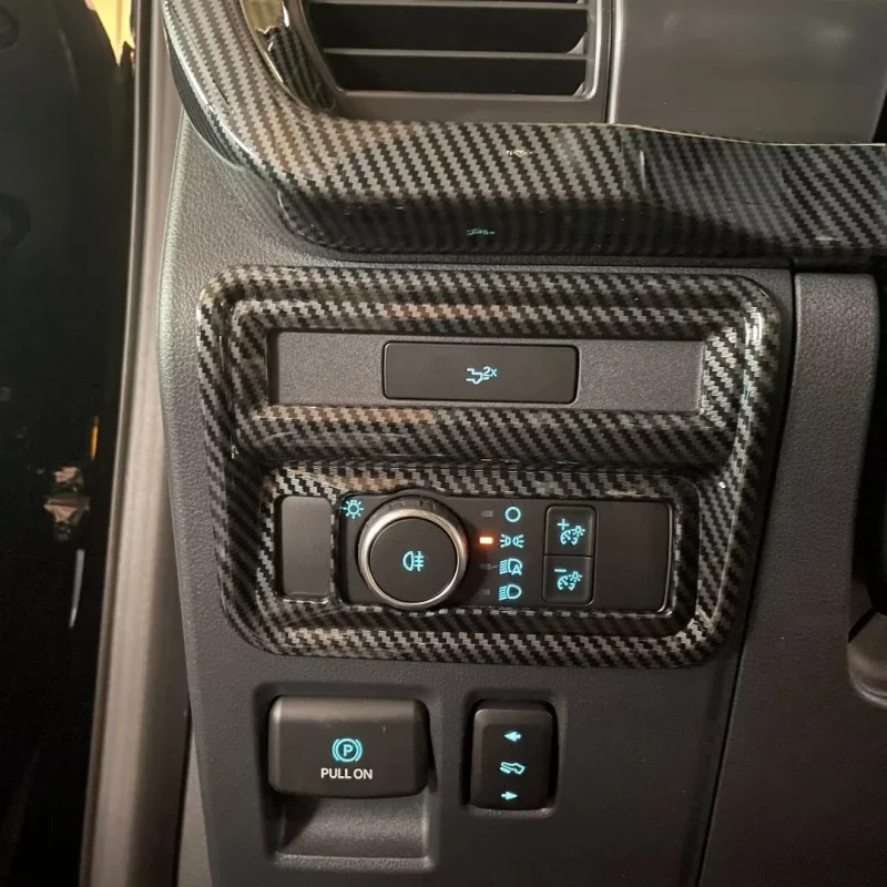 For Ford F-150 Raptor 2021 2022 2023 ABS Headlights Adjust Switch Panel Cover headlight Lamp Button Cover Trim Car Accessories
For Ford F-150 Raptor 2021 2022 2023 ABS Headlights Adjust Switch Panel Cover headlight Lamp Button Cover Trim Car Accessories