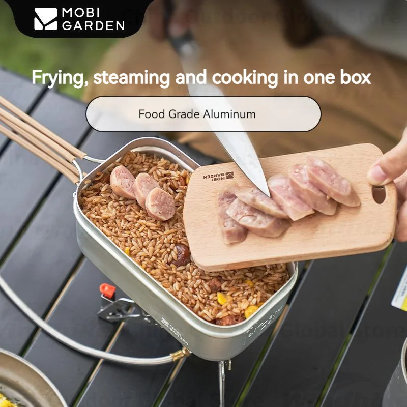 MOBI GARDEN Extreme Feast 0,8 л набор ланч-боксов для кемпинга для детей и взрослых, контейнер для еды для пикника, уличная посуда, портативный большой вместительности
MOBI GARDEN Extreme Feast 0,8 л набор ланч-боксов для кемпинга для детей и взрослых, контейнер для еды для пикника, уличная посуда, портативный большой вместительности