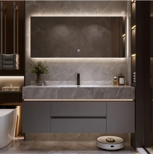 2025 Intelligent Induction Bathroom Cabinet +Multi Layer Plywood Wood Moisture Proof Cabinet
2025 Intelligent Induction Bathroom Cabinet +Multi Layer Plywood Wood Moisture Proof Cabinet