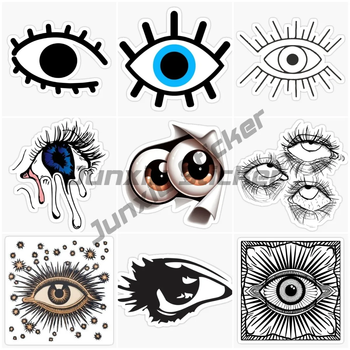 Creative Exterior Accessories Personality Creative Cartoon Eyes Funny Decal Decoration Waterproof Vinyl Self-adhesive Stickers
Creative Exterior Accessories Personality Creative Cartoon Eyes Funny Decal Decoration Waterproof Vinyl Self-adhesive Stickers
