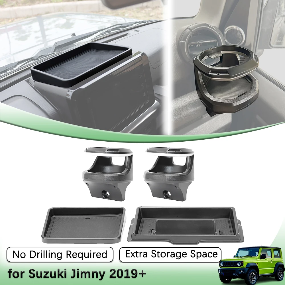 Center Console Dashboard Storage Box Cup Holder Set for Suzuki Jimny JB64 JB74 2019-2026 Interior Organizer Kit Car Accessories
Center Console Dashboard Storage Box Cup Holder Set for Suzuki Jimny JB64 JB74 2019-2026 Interior Organizer Kit Car Accessories