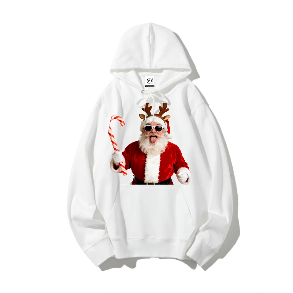 Санта в солнцезащитных очках, толстовка с капюшоном и длинными рукавами, зимняя теплая модная удобная толстовка с Рождеством для мужчин и женщин
Санта в солнцезащитных очках, толстовка с капюшоном и длинными рукавами, зимняя теплая модная удобная толстовка с Рождеством для мужчин и женщин