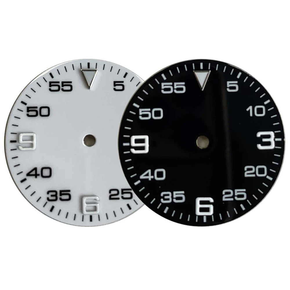 29.2mm Watch Dial Green Luminous NH35 Dial Replacement for ETA2836/8215/8205/8200/Mingzhu 2813 Movement Watch Face Accessories
29.2mm Watch Dial Green Luminous NH35 Dial Replacement for ETA2836/8215/8205/8200/Mingzhu 2813 Movement Watch Face Accessories