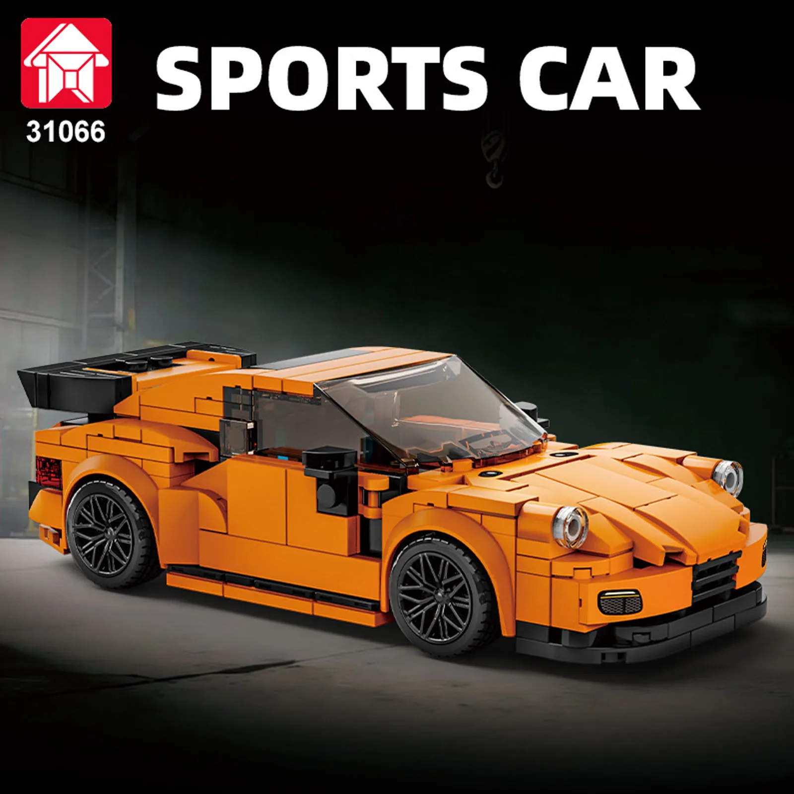 Конструктор MOC: Классический суперкар, гоночная машина, 315 деталей, оранжевый спортивный автомобиль, для мальчиков, 8-блоковый конструктор, украшение для стола, праздничный подарок
Конструктор MOC: Классический суперкар, гоночная машина, 315 деталей, оранжевый спортивный автомобиль, для мальчиков, 8-блоковый конструктор, украшение для стола, праздничный подарок