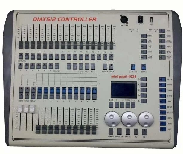 mini pearl 1024 stage light controller 1024dmx intelligent lighting controller with moving head control
mini pearl 1024 stage light controller 1024dmx intelligent lighting controller with moving head control
